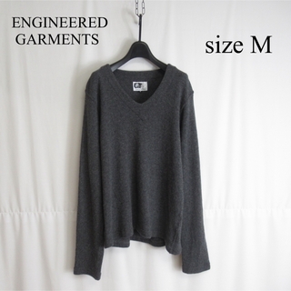 エンジニアードガーメンツ(Engineered Garments)のENGINEERED GARMENTS Vネック ニット セーター トップス M(ニット/セーター)