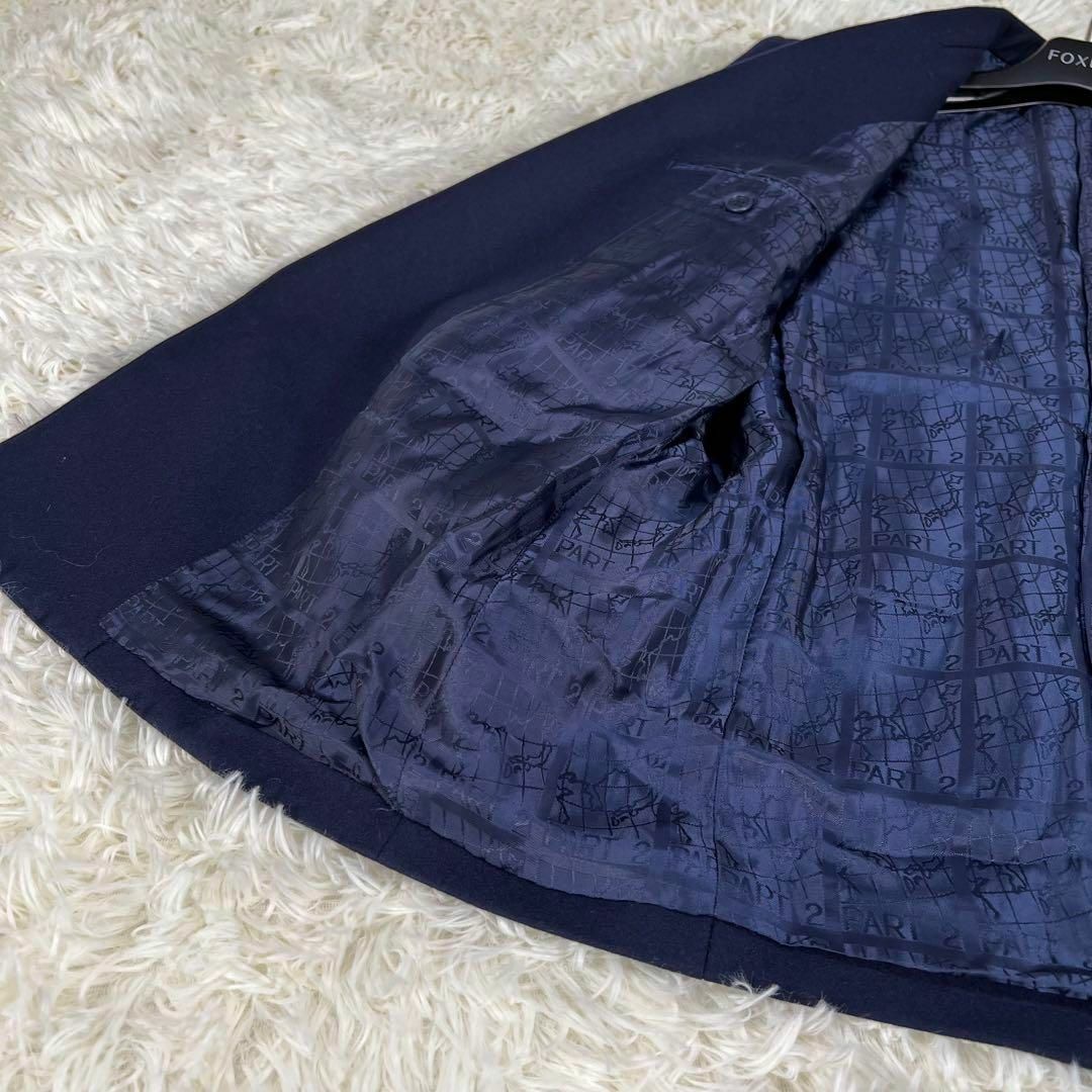 JUNKO SHIMADA(ジュンコシマダ)のジュンコシマダ　テーラードジャケット　紺ブレ　ブレザー　金ボタン　ネイビー レディースのジャケット/アウター(テーラードジャケット)の商品写真