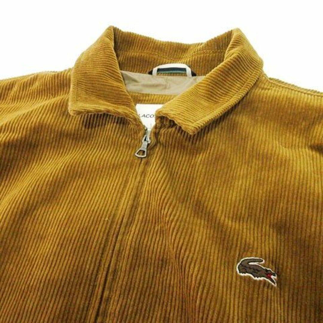 LACOSTE(ラコステ)のラコステ BEAMS 別注 美品 コーデュロイ ジャケット XL 茶 ■GY09 メンズのジャケット/アウター(ブルゾン)の商品写真