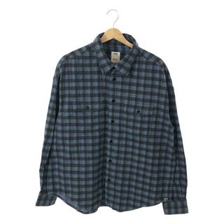 ヴィスヴィム(VISVIM)のvisvim / ビズビム | PIONEER L/S KHADI CHECK / ヴィンテージ加工 チェックシャツ | 2 | ブルー | メンズ(Tシャツ/カットソー(七分/長袖))