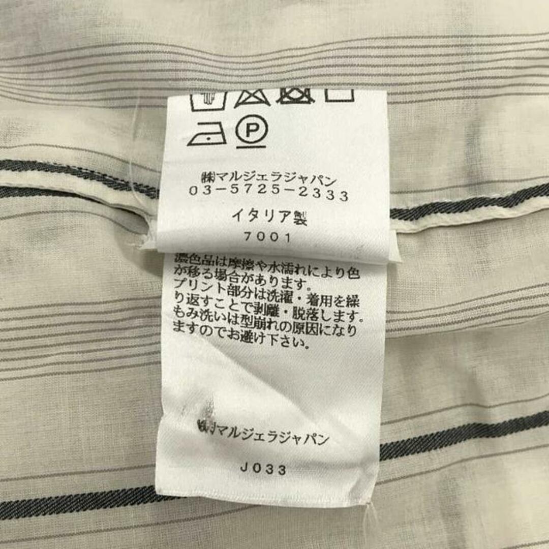 Martin Margiela / マルタンマルジェラ | 2020SS | ニットドッキングシャツワンピース | XXS | ホワイト/グレー/ブラック | レディース Martin Margiela / マルタンマルジェラ | 2020SS | ニットドッキングシャツワンピース | XXS | ホワイト/グレー/ブラック | レディース