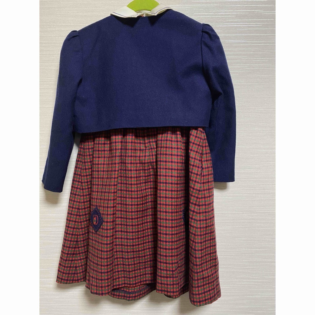 familiar(ファミリア)のファミリア ワンピース ジャケット 2点セット 110cm キッズ/ベビー/マタニティのキッズ服女の子用(90cm~)(ドレス/フォーマル)の商品写真