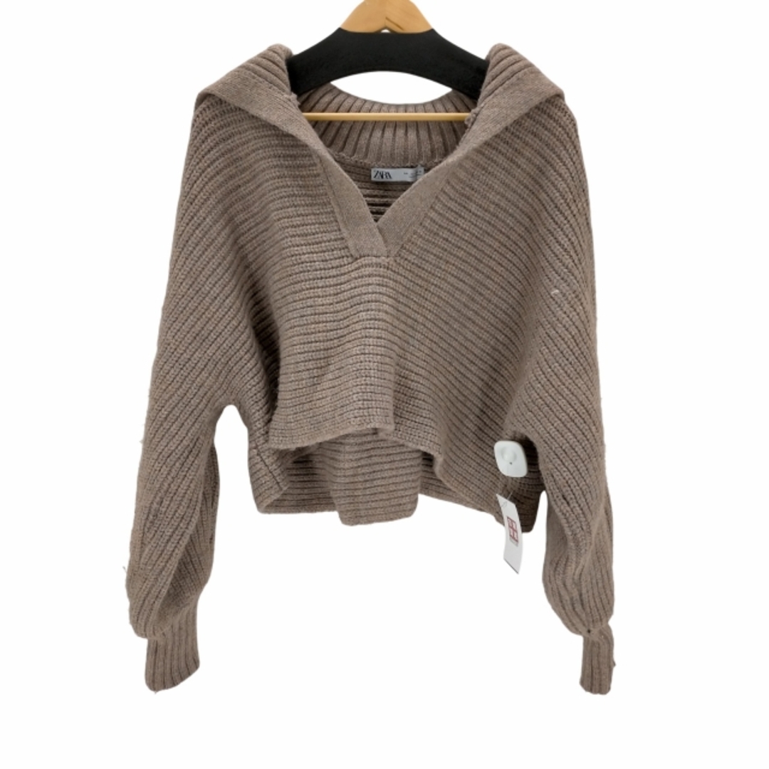 ZARA(ザラ)のZARA(ザラ) Cropped Knit Sweater レディース トップス レディースのトップス(ニット/セーター)の商品写真