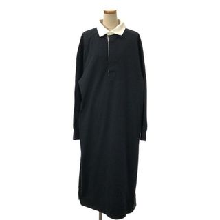 シンゾーン(Shinzone)の【美品】  Shinzone / シンゾーン | 2023AW | RUGGER DRESS ワンピース | F | ネイビー | レディース(ロングワンピース/マキシワンピース)