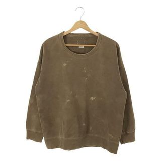 ヴィスヴィム(VISVIM)のvisvim / ビズビム | JUMBO SWEAT CREW L/S / 藍泥染め スウェット プルオーバー  トレーナー | 2 | ブラウン | メンズ(スウェット)