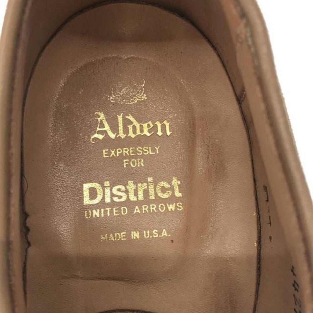Alden(オールデン)の【美品】  ALDEN / オールデン | × District UNITED ARROWS 別注 / 54429 モディファイドラスト Vチップ スウェード レザーシューズ / 革靴 | 9 1/2D | ベージュ | メンズ メンズの靴/シューズ(ドレス/ビジネス)の商品写真