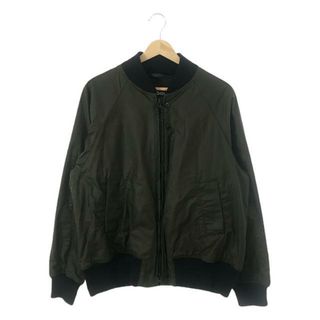 エンジニアードガーメンツ(Engineered Garments)の【美品】  Engineered Garments / エンジニアドガーメンツ | × Barbour / バブアー DUMBO WAX MA-1 / オイルド ワックス ブルゾン ジャケット | M | Olive | メンズ(その他)