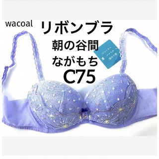 ワコール(Wacoal)の【新品タグ付】ワコール水原希子デザイン❤︎リボンブラ・C75（定価¥7,040）(ブラ)