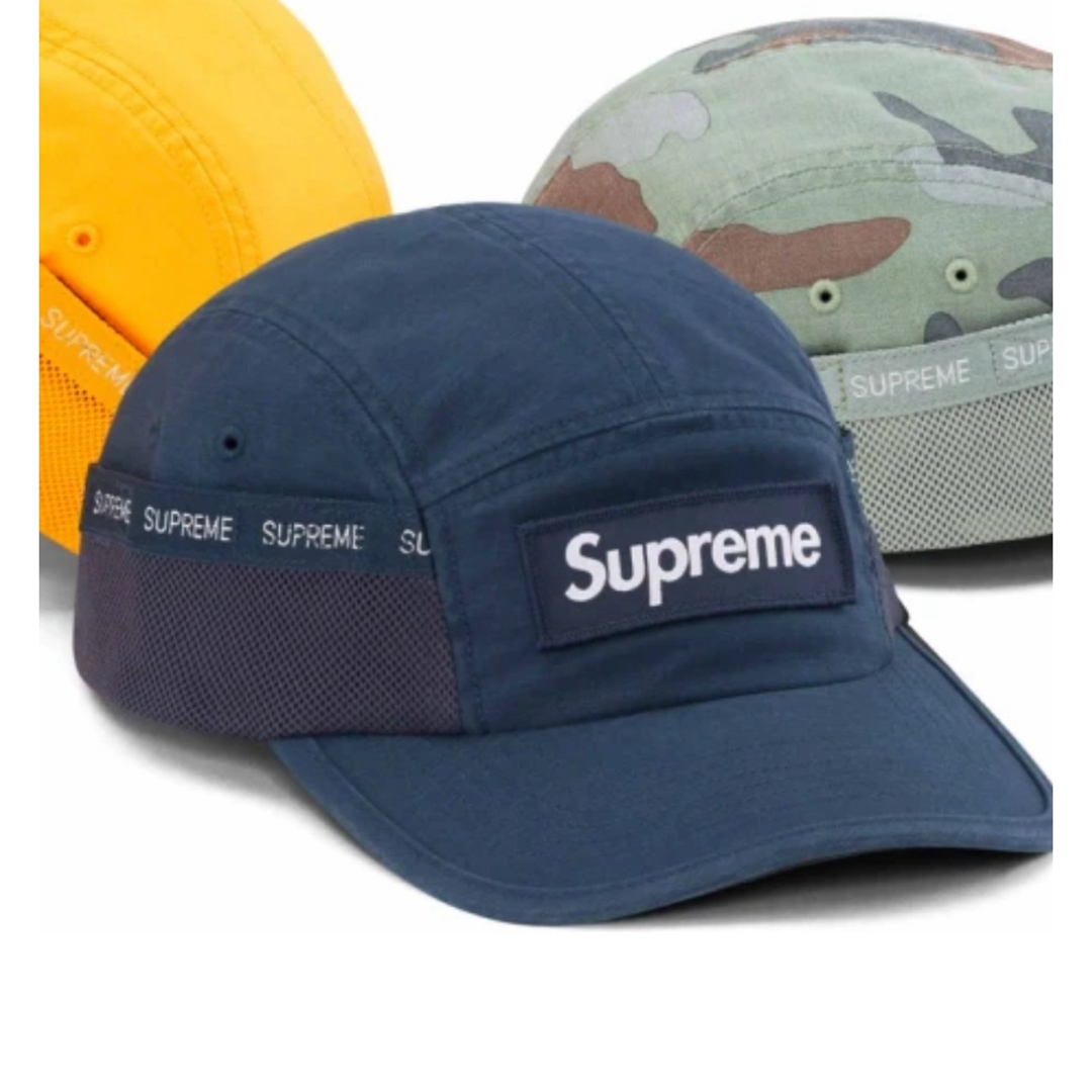 オープニング Supreme CampCapシュプリーム メッシュ キャンプキャップ