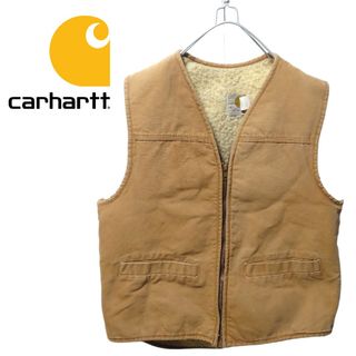 カーハート(carhartt)の【Carhartt】USA製 裏ボア ダックベスト S-216(ベスト)