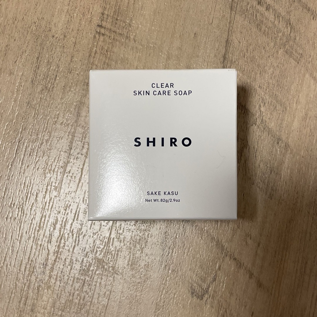 shiro(シロ)の酒かす石けん コスメ/美容のボディケア(ボディソープ/石鹸)の商品写真