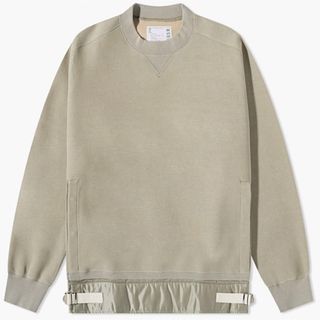 サカイ(sacai)の【新品/超希少/サイズ4/定価8万】sacai 23ss ナイロン切替スウェット(スウェット)