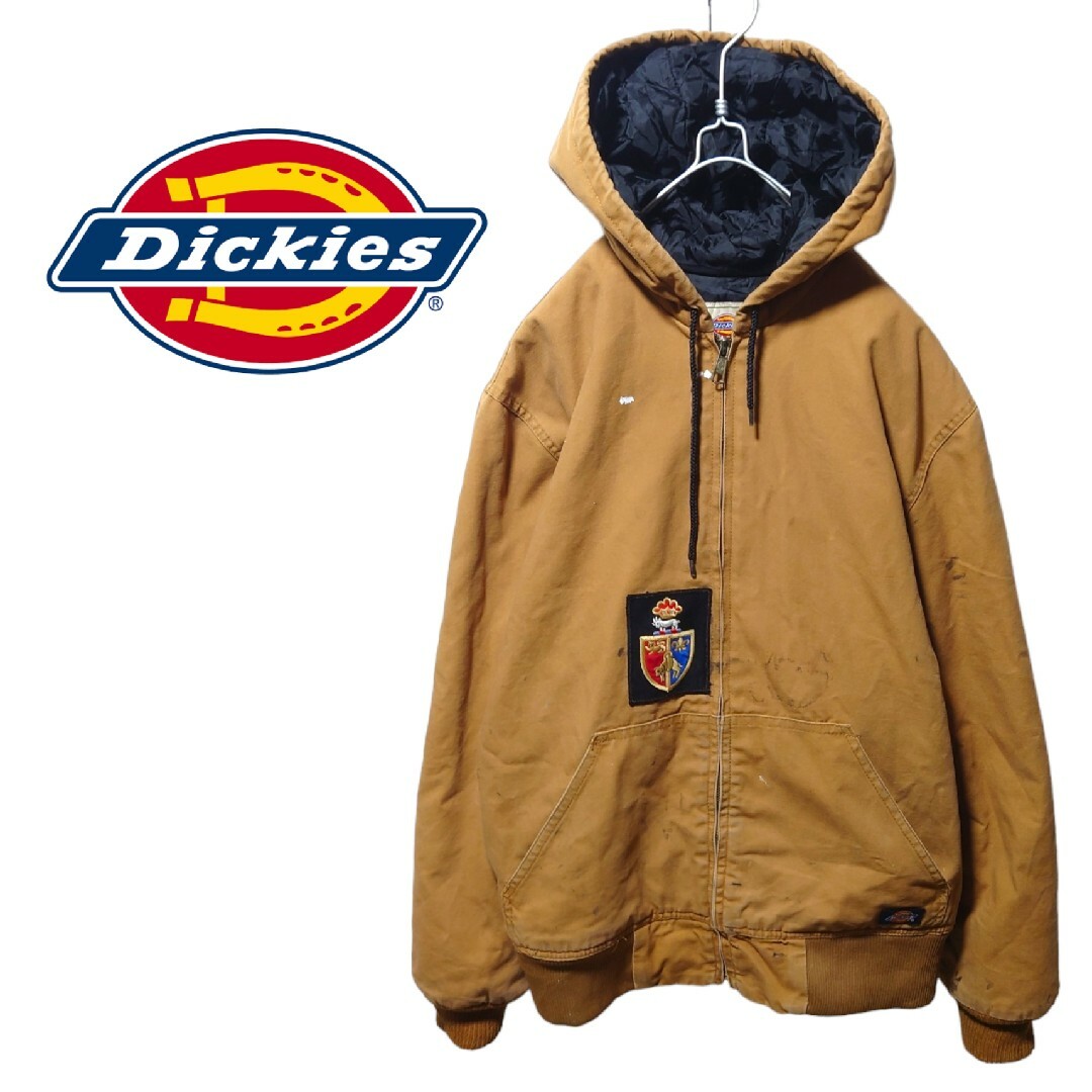 Dickies(ディッキーズ)の【Dickies】ワッペン刺繍 中綿入り ダックアクティブジャケット S-217 メンズのジャケット/アウター(ブルゾン)の商品写真