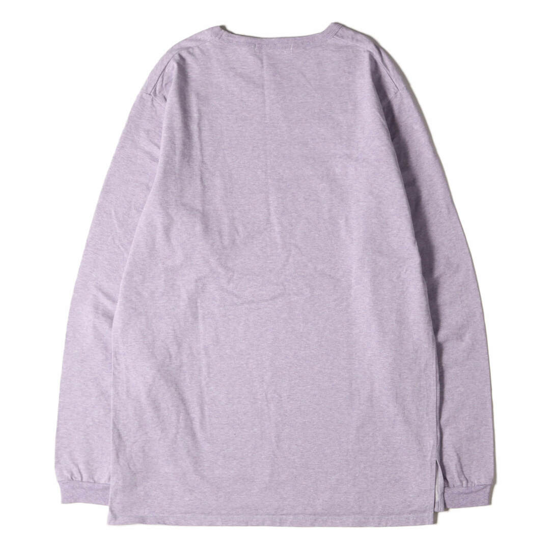 nonnative(ノンネイティブ)の美品 NONNATIVE ノンネイティブ Tシャツ サイズ:2 霜降り ロングスリーブ ポケット Tシャツ DWELLER L/S TEE COTTON PLATED JERSEY ヘザーパープル トップス カットソー 長袖【メンズ】【中古】 メンズのトップス(Tシャツ/カットソー(七分/長袖))の商品写真