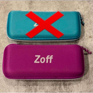 ゾフ(Zoff)のri様専用　新品未使用 Zoff ゾフ 眼鏡ケース  眼鏡拭き付(その他)