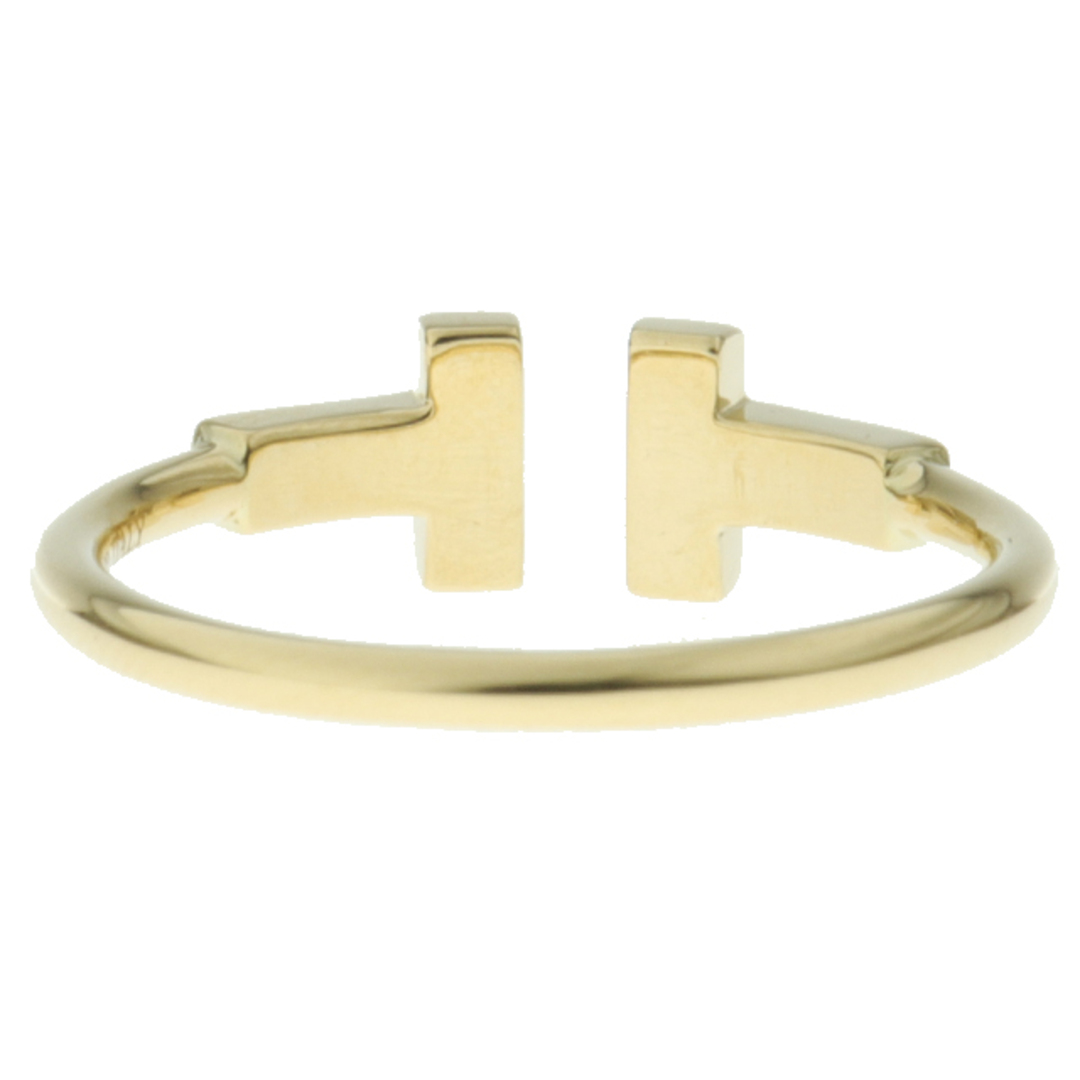 Tiffany & Co.(ティファニー)の(新品仕上げ済) ティファニー TIFFANY Tワイヤー ダイヤ リング 約15号 K18 YG × ダイヤ 指輪 60147091 8721 レディースのアクセサリー(リング(指輪))の商品写真