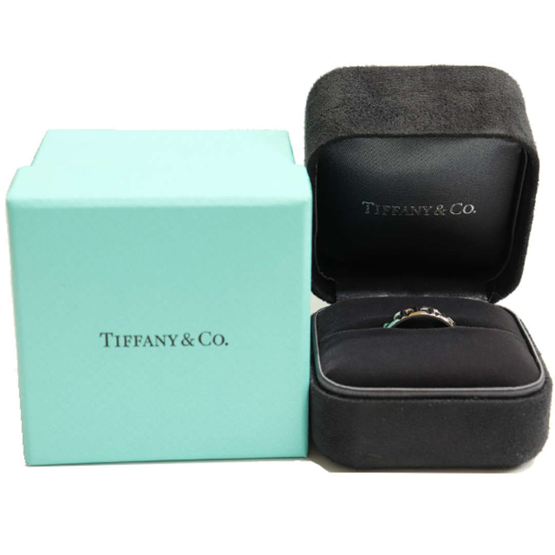 Tiffany & Co.(ティファニー)の (美品）ティファニー TIFFANY Tトゥルー ワイド リング 指輪 K18 WG ホワイトゴールド 約20号 62509244 8924 レディースのアクセサリー(リング(指輪))の商品写真