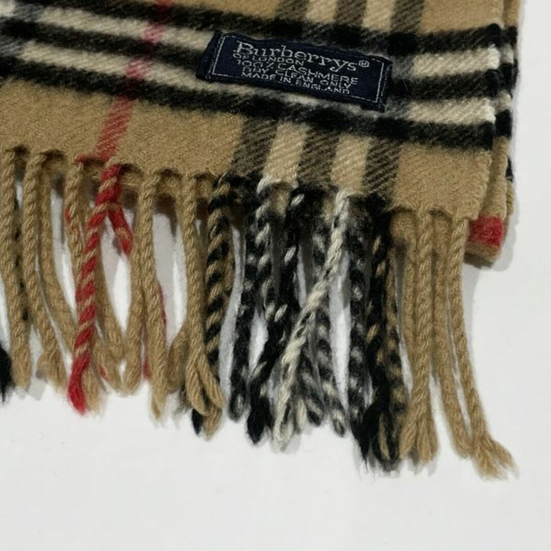 BURBERRY(バーバリー)のBURBERRY マフラー カシミヤ ノバチェック 139?p×29?p ショール ストール 襟巻き メンズのファッション小物(マフラー)の商品写真