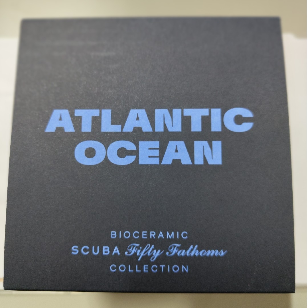 機械式自動巻き○材質新品未使用 スウォッチ×ブランパン ATLANTIC OCEAN（ブルー色モデル