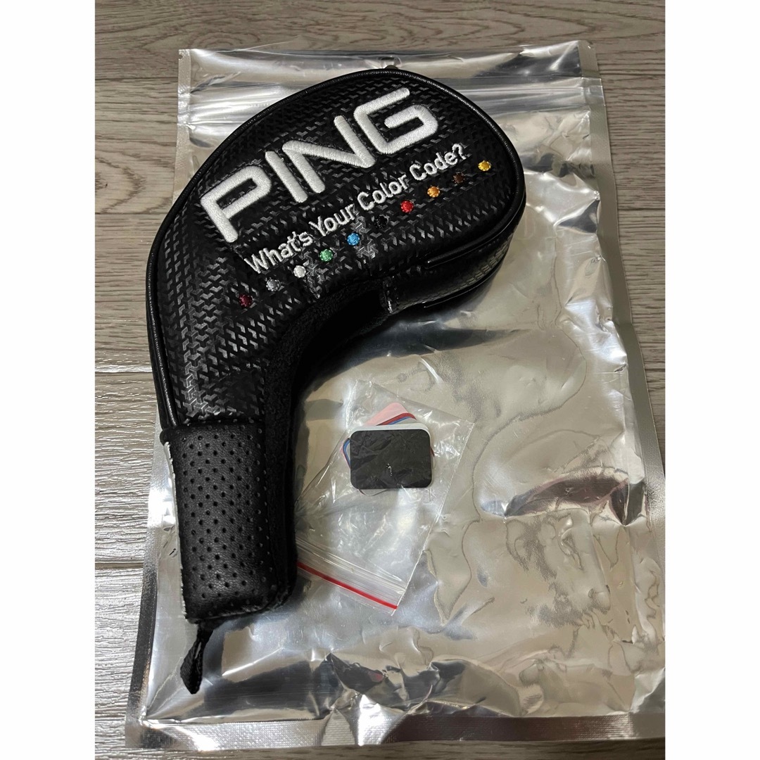 PING(ピン)の【新品未使用】PING アイアン型　UT用 ヘッドカバー　追加出品8弾 スポーツ/アウトドアのゴルフ(その他)の商品写真