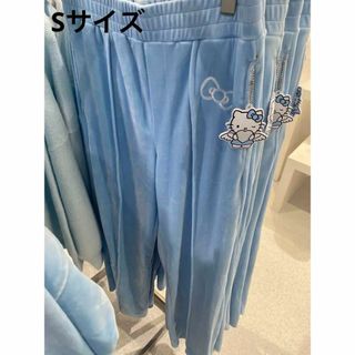 フォーエバートゥエンティーワン(FOREVER 21)の新品未使用★フォーエバー21 サンリオコラボ キティ ベロアパンツS(カジュアルパンツ)