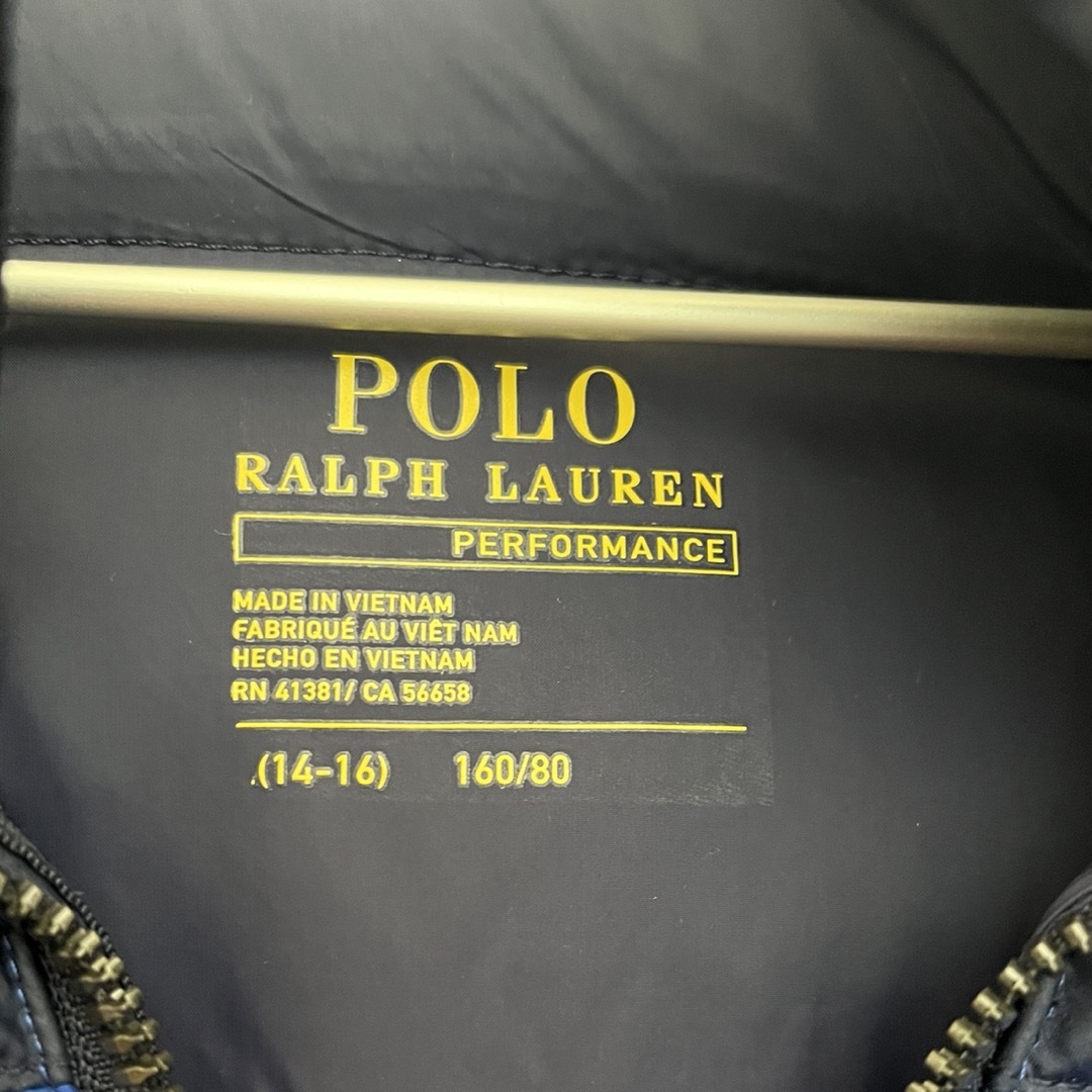 POLO RALPH LAUREN(ポロラルフローレン)のRalph Lauren ラルフローレン　ダウンジャケット　160cm ブルー キッズ/ベビー/マタニティのキッズ服男の子用(90cm~)(ジャケット/上着)の商品写真