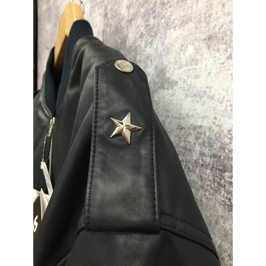 NEIGHBORHOOD - NEIGHBORHOOD NH X Schott . LEATHER COMBI MA-1 NEIGHBORHOOD - NEIGHBORHOOD NH X Schott . LEATHER COMBI MA-1