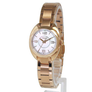 フェンディ(FENDI)のフェンディ モメント MOMENTO クオーツ 腕時計 ホワイトシェル文字盤 ピンクゴールド F21852450付 FENDI（未使用　展示品）(腕時計)