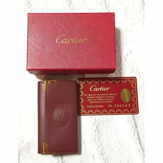 カルティエ(Cartier)のCARTIER カルティエ ４連キーケース AU334(キーホルダー)