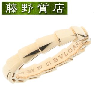 ブルガリ(BVLGARI)の(美品)ブルガリ BVLGARI セルペンティ ヴァイパー リング 349653 K18 PG ピンクゴールド ＃54 2023年 証明書 9125(リング(指輪))