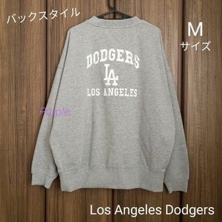 MLB - 希少【3L】MLB公式 ドジャース 綿混 長袖スウェットトレーナー