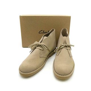 クラークス(Clarks)のClarks クラークス Desert Boot スエードデザートブーツ  サンド 44 1/2(ブーツ)