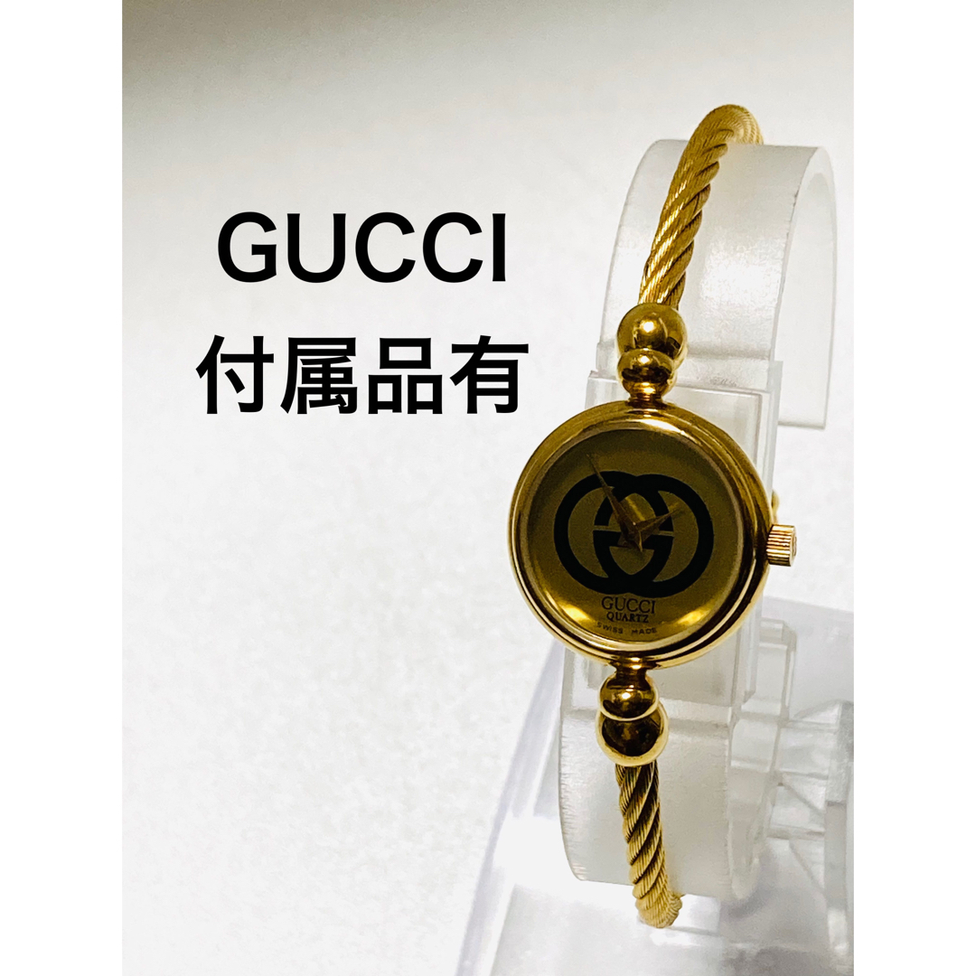 極美品! GUCCI グッチ フリーサイズ バングルウォッチ 極美品! GUCCI グッチ フリーサイズ バングルウォッチ