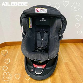 エールベベ(AILEBEBE)のエールベベ 回転型チャイルドシート クルット4sプレミアム ナチュラルブラック(その他)