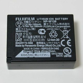 富士フイルム FUJIFILM 充電式バッテリー NP-W126(デジタル一眼)