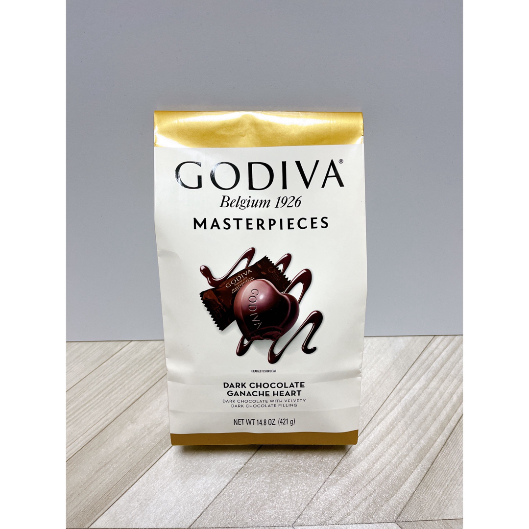 GODIVA(ゴディバ)のゴディバ マスターピース ダークハート 421g  (約54個) 食品/飲料/酒の食品(菓子/デザート)の商品写真