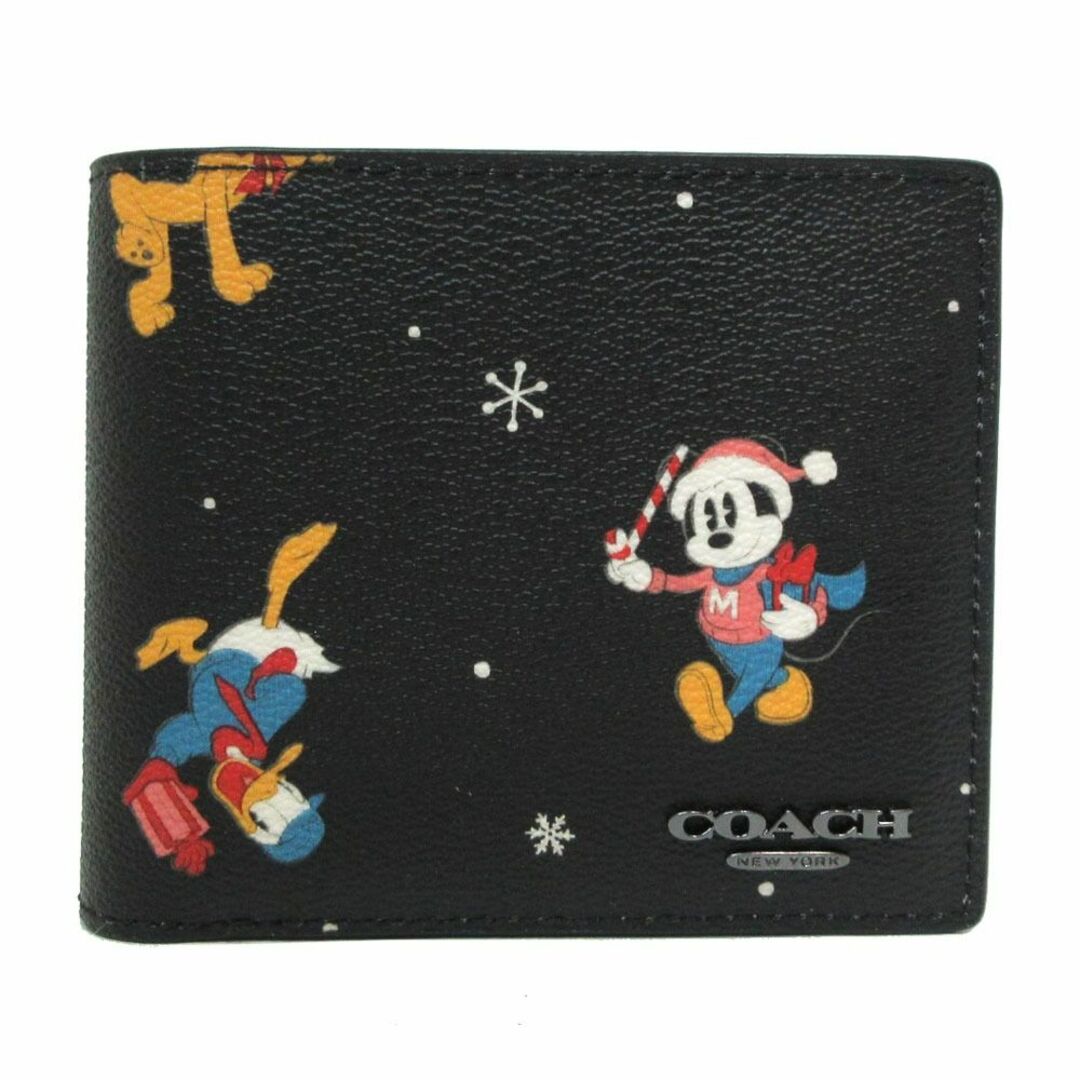 COACH - 【新品】コーチ 財布 二つ折り財布 COACH X DISNEY コーチ