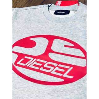 ディーゼル(DIESEL)のDIESEL  新品未使用　Lサイズ　スウェット　トレーナー　グレー　ディーゼル(スウェット)