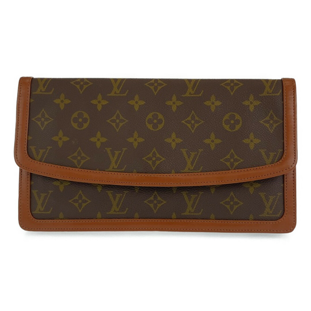 LOUIS VUITTON(ルイヴィトン)のLOUIS VUITTON ルイヴィトン ヴィンテージ モノグラム ポシェット ダムGM ブラウン 茶色 ゴールド金具 PVC M51810 クラッチバッグ セカンドバッグ メンズ 403883 【中古】 メンズのバッグ(セカンドバッグ/クラッチバッグ)の商品写真