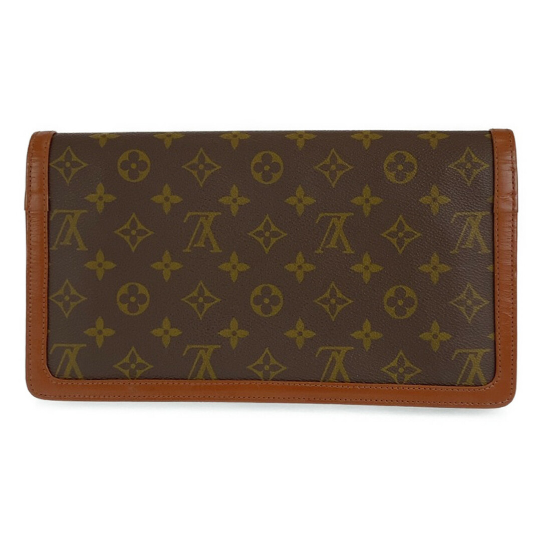 LOUIS VUITTON(ルイヴィトン)のLOUIS VUITTON ルイヴィトン ヴィンテージ モノグラム ポシェット ダムGM ブラウン 茶色 ゴールド金具 PVC M51810 クラッチバッグ セカンドバッグ メンズ 403883 【中古】 メンズのバッグ(セカンドバッグ/クラッチバッグ)の商品写真