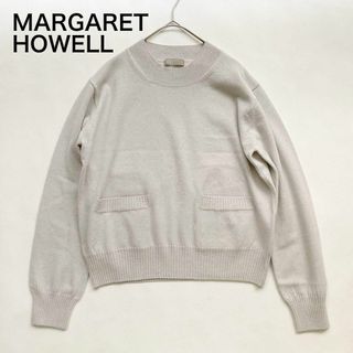 マーガレットハウエル(MARGARET HOWELL)の【2021AW】マーガレットハウエル カシミヤ混　ポケット付き(ニット/セーター)