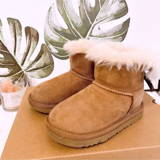 アグ(UGG)のUGG  ミニベイリーボウ II  17.5cm(ブーツ)