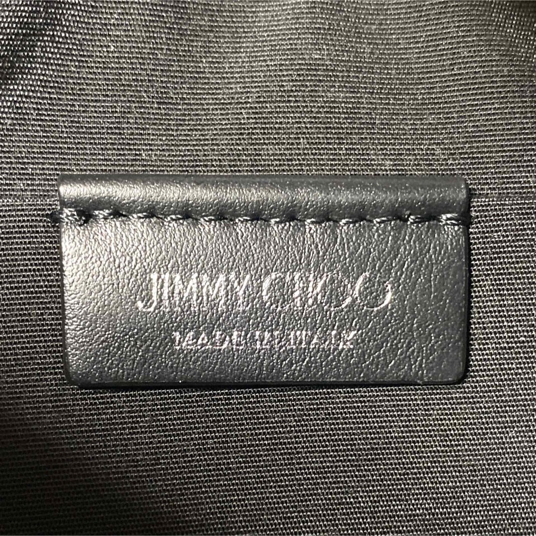 JIMMY CHOO(ジミーチュウ)の【美品タグ付き】JIMMY CHOO FIFER BLACK JC ボディバッグ メンズのバッグ(ボディーバッグ)の商品写真