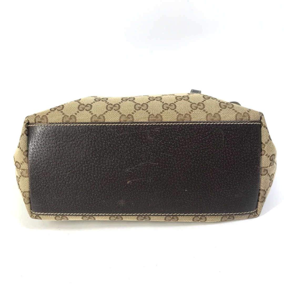 Gucci(グッチ)のグッチ GUCCI 153009 GG カバン ショルダーバッグ 肩掛け トートバッグ GGキャンバス/レザー ベージュ レディースのバッグ(トートバッグ)の商品写真