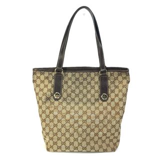 グッチ(Gucci)のグッチ GUCCI 153009 GG カバン ショルダーバッグ 肩掛け トートバッグ GGキャンバス/レザー ベージュ(トートバッグ)