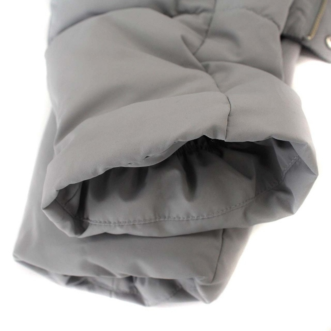 nano・universe(ナノユニバース)のナノユニバース 中綿ジャケット フード ジャケット 36 S グレー レディースのジャケット/アウター(ブルゾン)の商品写真