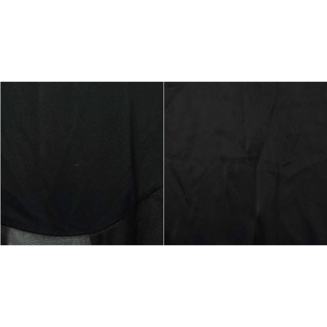 COS(コス)のコス COS ワンピース マキシ ロング 長袖 シアー 34 S 黒 ブラック レディースのワンピース(ロングワンピース/マキシワンピース)の商品写真
