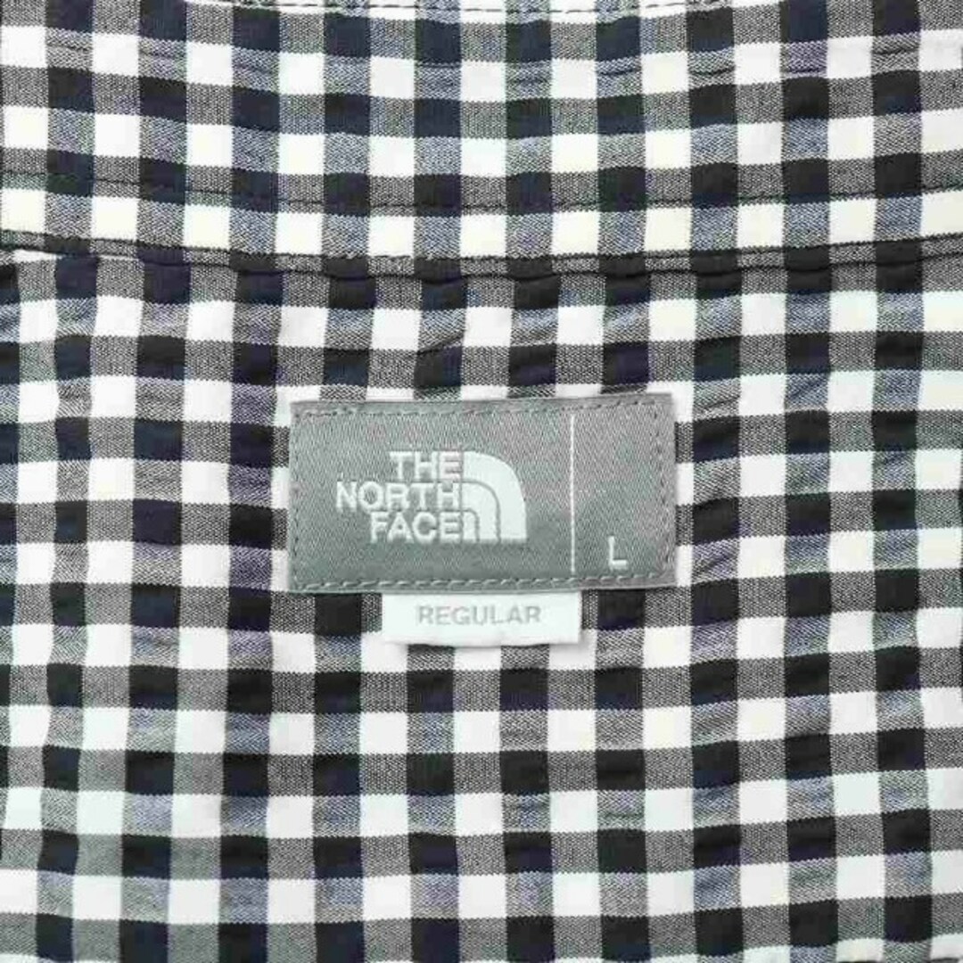 THE NORTH FACE(ザノースフェイス)のザノースフェイス S/S Hidden Valley Shirt シャツ 黒 白 メンズのトップス(シャツ)の商品写真