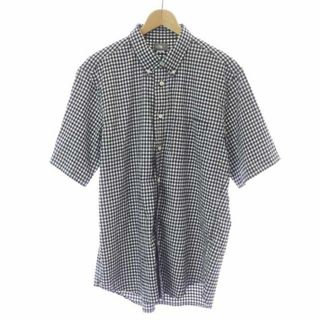 ザノースフェイス(THE NORTH FACE)のザノースフェイス S/S Hidden Valley Shirt シャツ 黒 白(シャツ)