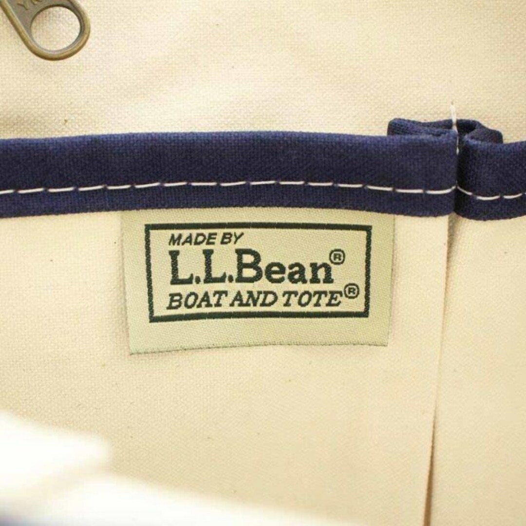 L.L.Bean(エルエルビーン)のエルエルビーン カスコベイ・ボート＆トート キャンバスバッグ 2点セット 紺 白 レディースのバッグ(トートバッグ)の商品写真